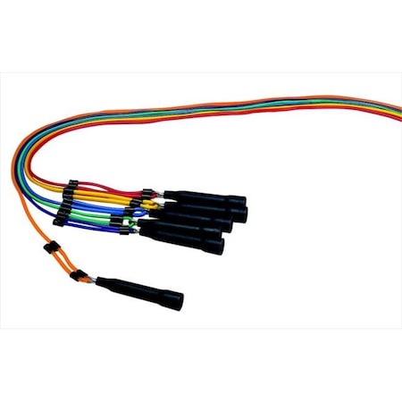 Sportime Sportime 005233 Adjustable Length Jump Ropes; Set Of 6 5233